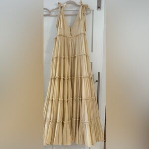 Free people Rayleigh grait maxi dress NEW